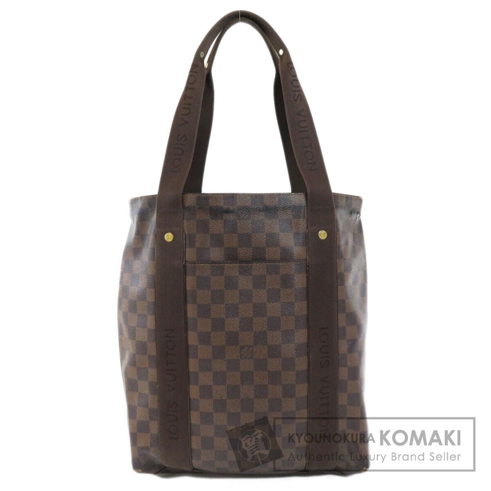 Louis Vuitton Cabas Beaubourg Damier Ebene Brown Tote Bag Canvas